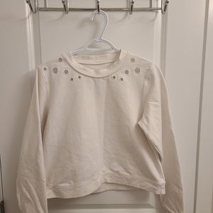 White Lululemon Sweater
